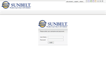 Tablet Screenshot of crm.sunbeltnetwork.com