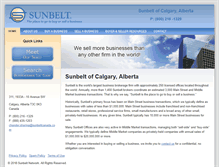 Tablet Screenshot of calgary.sunbeltnetwork.com