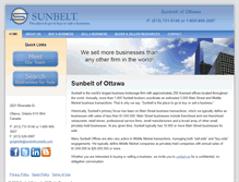 Tablet Screenshot of ottawa.sunbeltnetwork.com