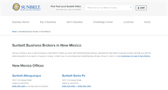 Desktop Screenshot of albuquerque.sunbeltnetwork.com