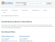 Tablet Screenshot of albuquerque.sunbeltnetwork.com